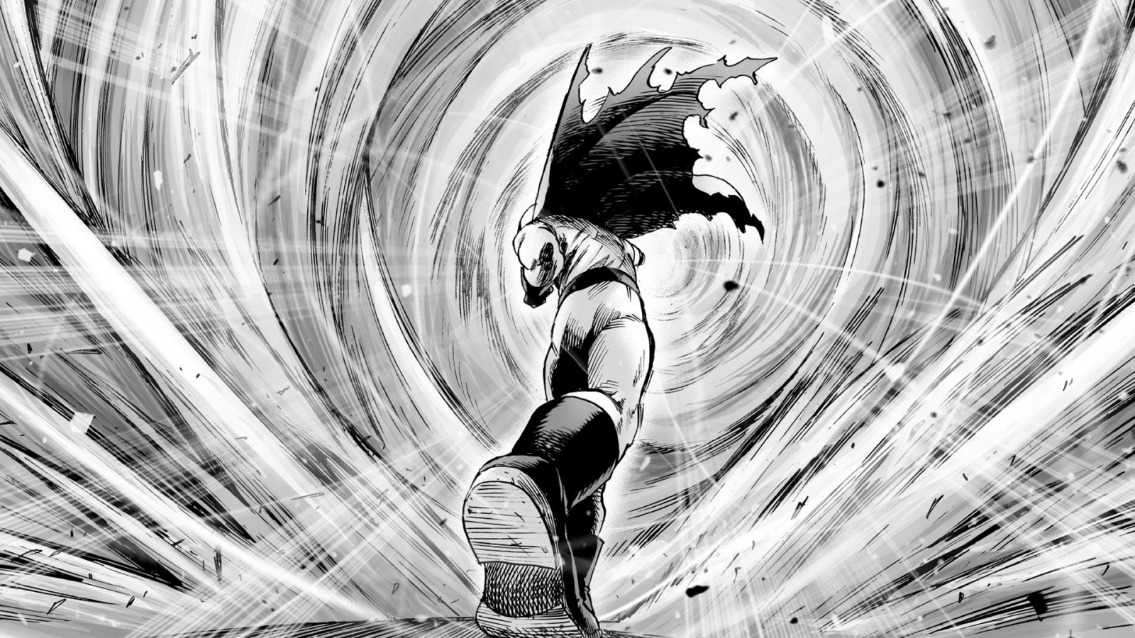 Zxc обои черно белые. Сайтама Манга удар. Ванпанчмен Манга Сайтама. One Punch man удар Сайтамы. Ванпанчмен Сайтама обои