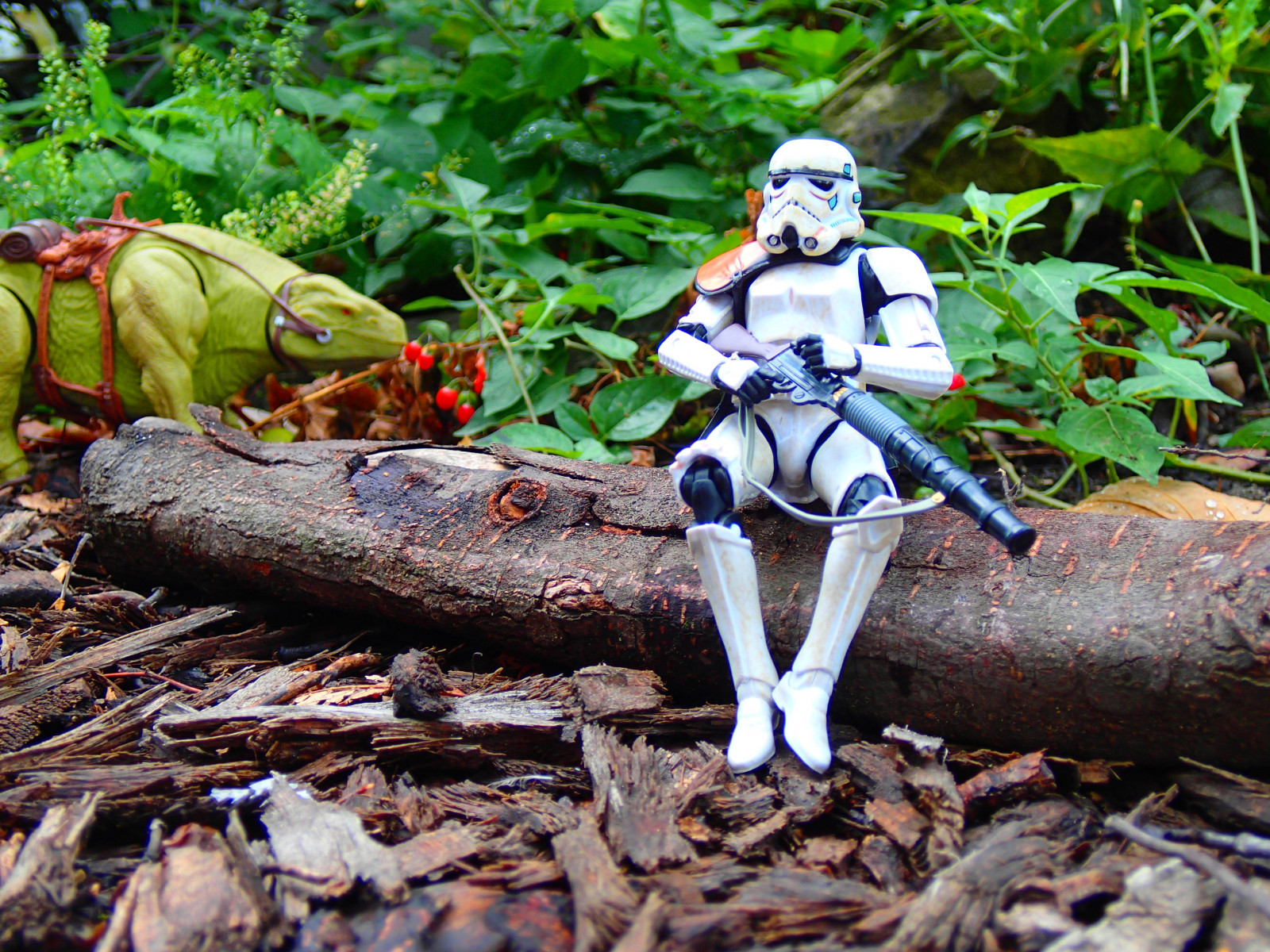6, Černá, hvězda, akce, postava, stormtrooper, série, války, sandtrooper