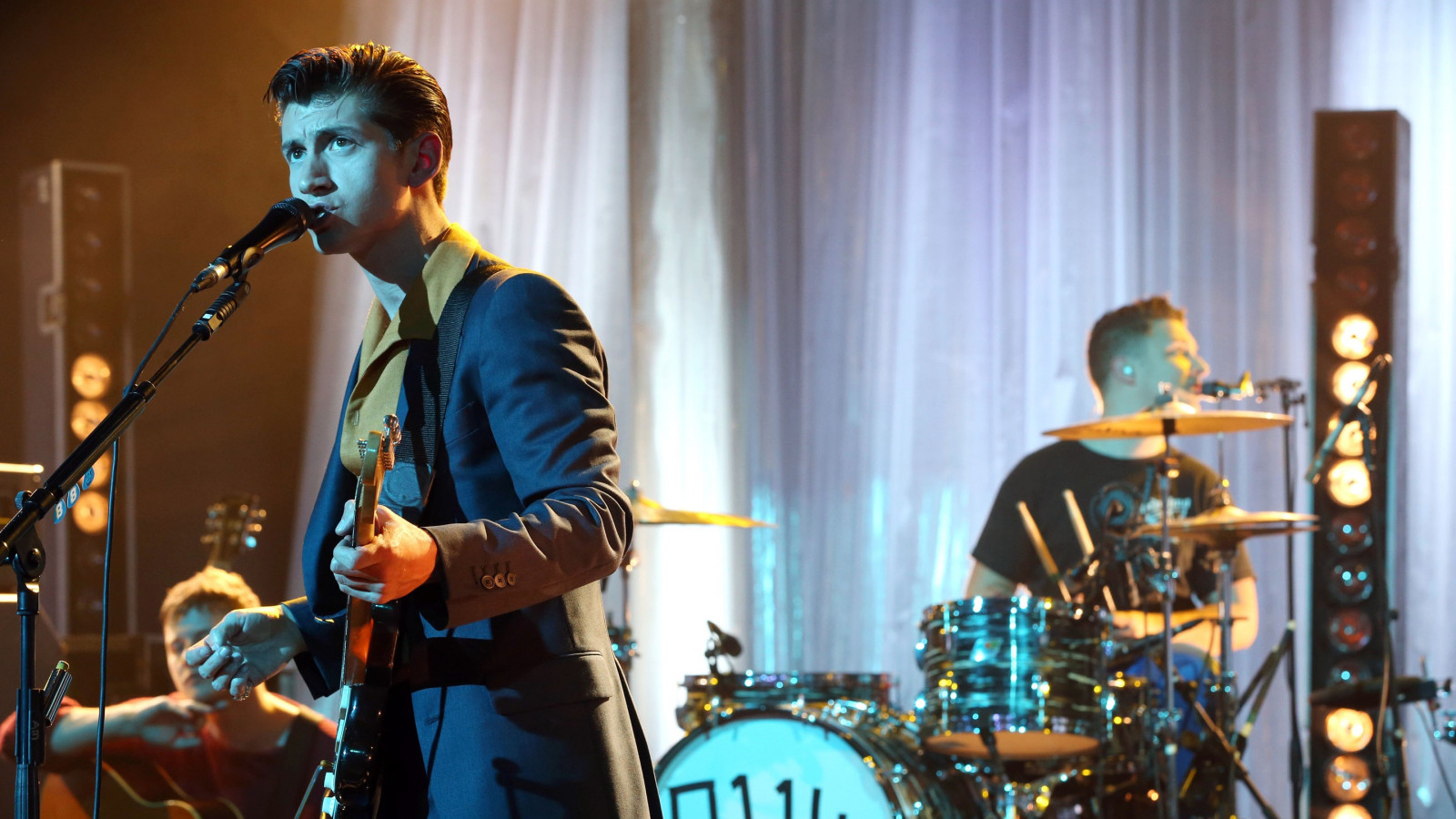 Wallpaper music, band, musician, drums, guitarist, singing